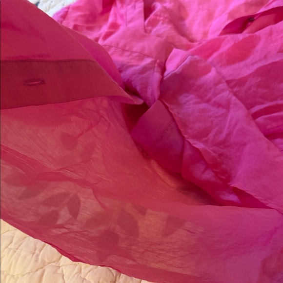 CAbi Women's Fuchsia Button Down Shirt - Picture 4 of 6